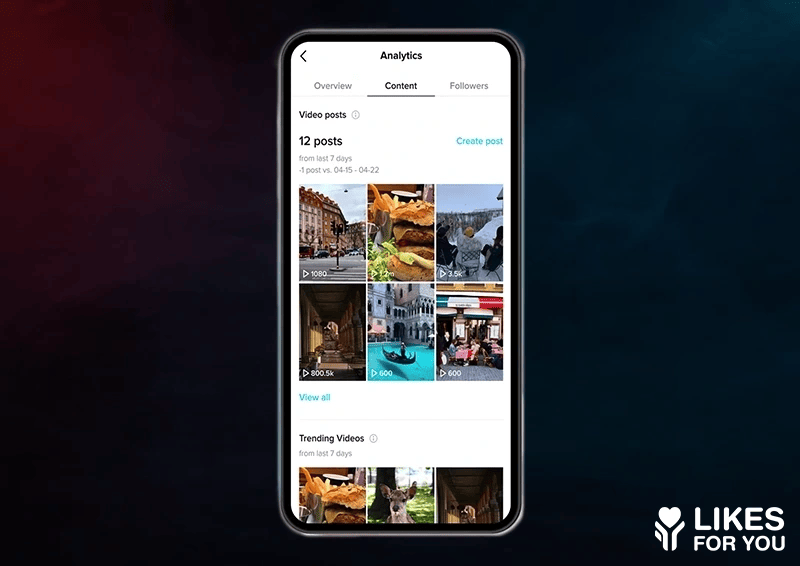  TikTok Content Analytics